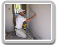 Residential drywall patch repair